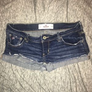 Hollister jean shorts